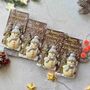 Vegan Christmas Present, Personalised Chocolate Snowman, thumbnail 5 of 9