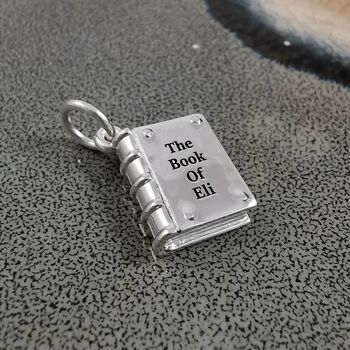 Personalised Hardback Book Silver Charm, 2 of 12
