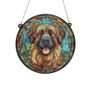 Leonberger Stained Glass Effect Suncatcher, thumbnail 6 of 6