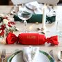 Personalised Reusable Fabric Christmas Cracker Set Of Four, thumbnail 6 of 6