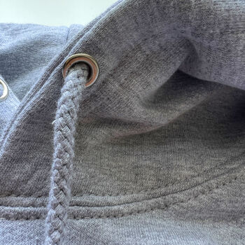 Personalised Rugby Print Hoodie Initials Gift, 9 of 11