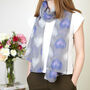 Blurred Heart Scarf, thumbnail 2 of 6