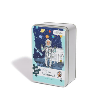 Space Themed Astronaut Puzzle | Kids Wooden Jigsaw, 2 of 7