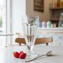 Hearts And Stars Ice Cream Sundae Milkshake Glass, thumbnail 2 of 2