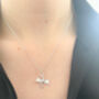 Sterling Silver Flying Dragon Pendant, thumbnail 4 of 5