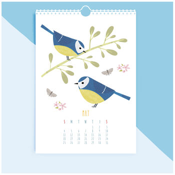 2025 Illustrated Birds Wall Calendar, 2 of 5