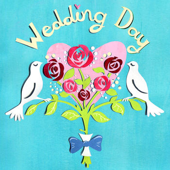 'Doves Or Mice Card', Engagement/ Wedding Cards, 3 of 4