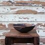 Personalised Steel Bowl With Elegant Copper Handles 11th Anniversary, thumbnail 8 of 9