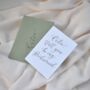 Personalised Handwritten Bridesmaid Proposal Thank You Card, thumbnail 6 of 8
