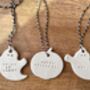 Personalised Clay Halloween Decoration, thumbnail 1 of 4