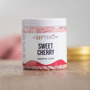 Sweet Cherry Whipped Soap – Fruity, Fluffy Body Wash, 5 of 7