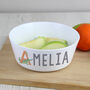 Personalised Animal Alphabet Plastic Bowl, thumbnail 3 of 4