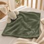 Personalised Dinosaur Baby Comforter, thumbnail 1 of 4