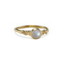 Moonstone Gold Vermeil Ring, thumbnail 5 of 7