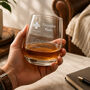 Personalised Whisky Glass For Him Funny Prescription, thumbnail 1 of 2