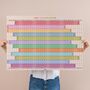2027 Large A1 Year Wall Planner | Landscape | Rainbow, thumbnail 1 of 4