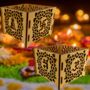Personalised Diwali Wooden Lantern With Gift, thumbnail 2 of 12
