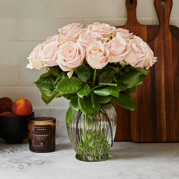 Pink Sweet Avalanche Rose Fresh Bouquet, 3 of 6