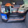 Olpro Rear Double Seat Storage Organiser Orange, thumbnail 3 of 3