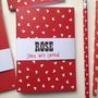 Personalised Heart Notebook Or Notebook Set, thumbnail 6 of 12