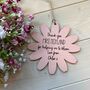 Personalised Thank You Teacher Gift Bloom Flower Sign, thumbnail 3 of 5
