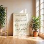 Personalised Guest Check Print | Custom Quote Kitchen Poster, thumbnail 6 of 8