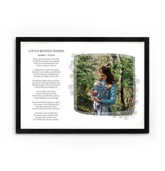A Personalised Print Of Your Photo And Words, 8 of 9