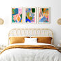 Colourful Oversized Abstract Leaf Art Print, thumbnail 7 of 12