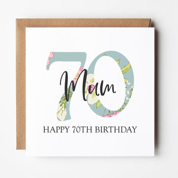 50th, 60th, 70th, 80th, 90th Birthday Card For Her, 3 of 10