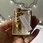 Tiny Gold Snowflakes In A Bottle Christmas Keepsake, thumbnail 1 of 8