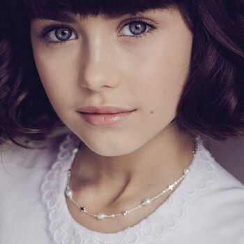 Sterling Silver Holy Communion Pearl Cross Necklace – Christening Or First Holy Communion Gift, 4 of 9