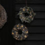 Woodland Flowers And Berries LED Wreath, thumbnail 2 of 2