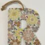 Personalised Initial Letter Decoration For Baby Child Custom Wall Hanging, thumbnail 11 of 12