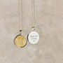 Personalised 60th Birthday Threepence Coin Necklace, thumbnail 1 of 7