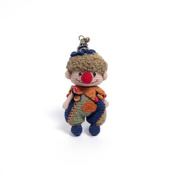 Shetland Wool Circus Amigurumi Bag Charm Collection, 2 of 6