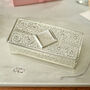 Personalised Engraved Antique Style Jewellery Box, thumbnail 4 of 6