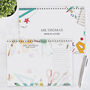 Personalised A4 Desk Planner Teacher Gift, thumbnail 3 of 7