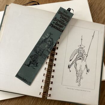 'Surprising Travels And Adventures' Upcycled Notebook, 4 of 4