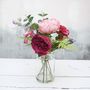 Large Luxury Peony Bouquet In Pinks And Purples, thumbnail 4 of 7