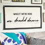 We Should Dance Handmade Fabric Wall Hanging, thumbnail 2 of 5