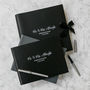 Monochrome Wedding Guest Book, thumbnail 5 of 8