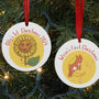 Western Zodiac Baby's First Christmas Decoration, thumbnail 1 of 4