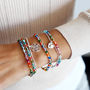 Rainbow Crystal Bead Bracelet, thumbnail 2 of 11