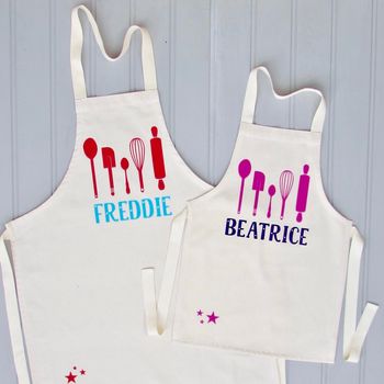 Personalised Children's Baking Apron, 4 of 11