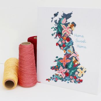 Cross Stitch Kit. Home Sweet Home, 'Beautiful Britain', 2 of 5
