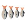 Sardine Ceramic Measuring Spoons, thumbnail 4 of 4