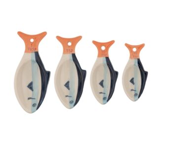 Sardine Ceramic Measuring Spoons, 4 of 4