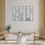Abstract Geometry: Modern Wooden Wall Art For Homes, thumbnail 8 of 12