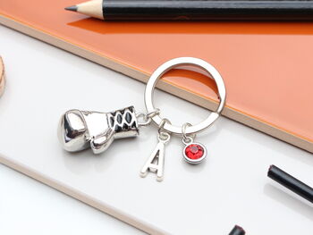 Silver Boxing Personalised Keyring, 4 of 11