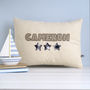 Personalised Name Cushion Gift For Him, thumbnail 1 of 12